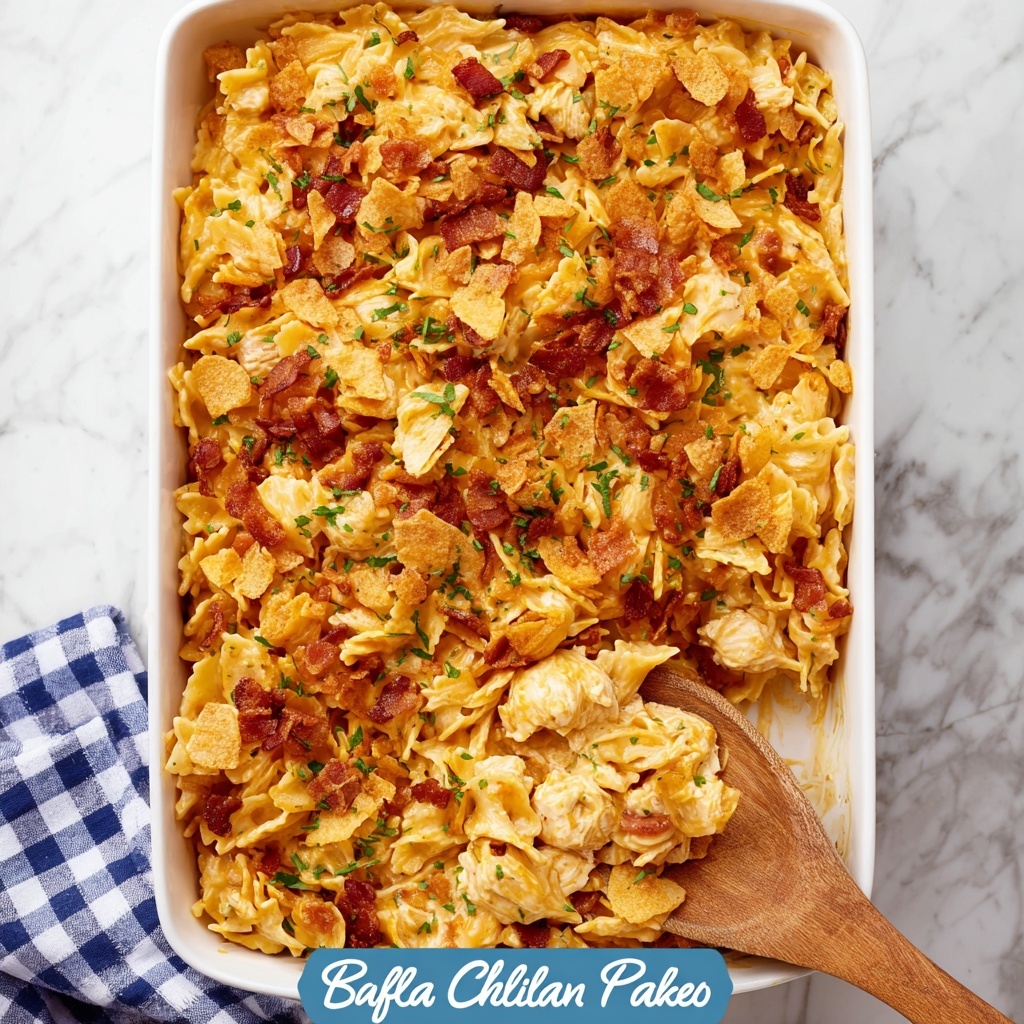 Buffalo Chicken Pasta Bake Recipe - Recipe Image