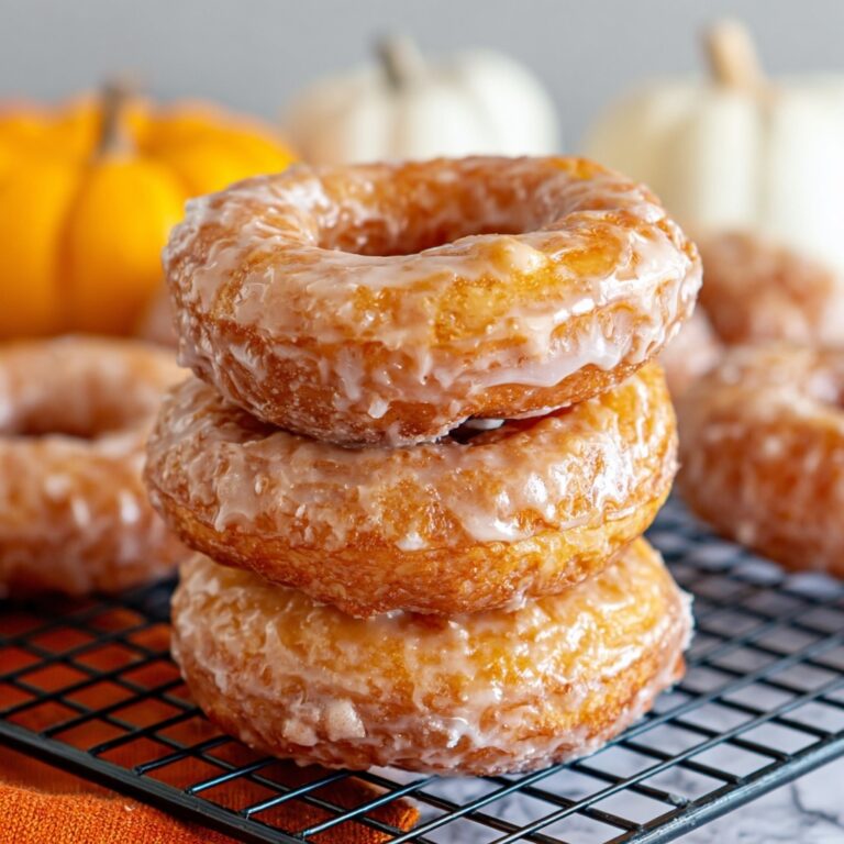 Pumpkin Donuts with Spiced Glaze Recipe