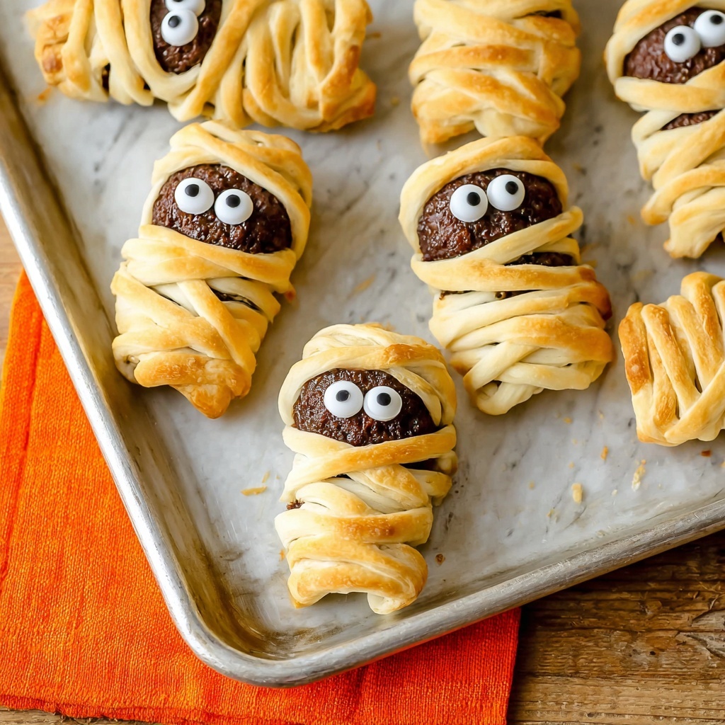 Meatball Mummies Recipe - Recipe Image