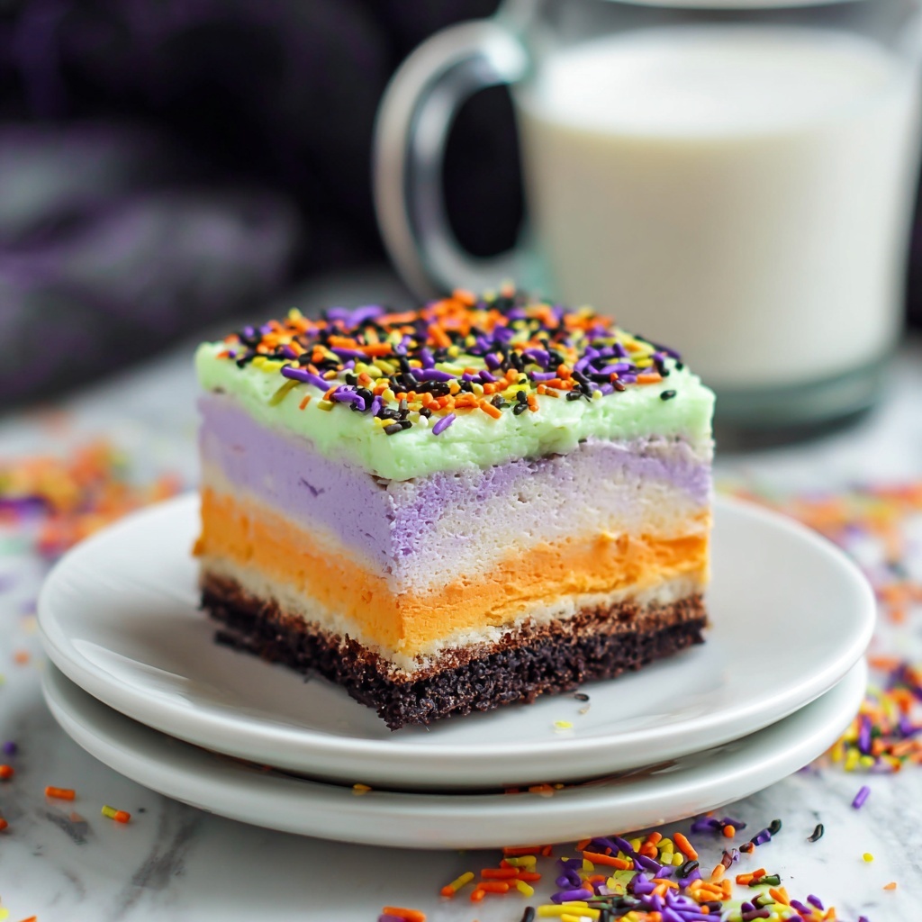 No Bake Halloween Dessert Recipe - Recipe Image