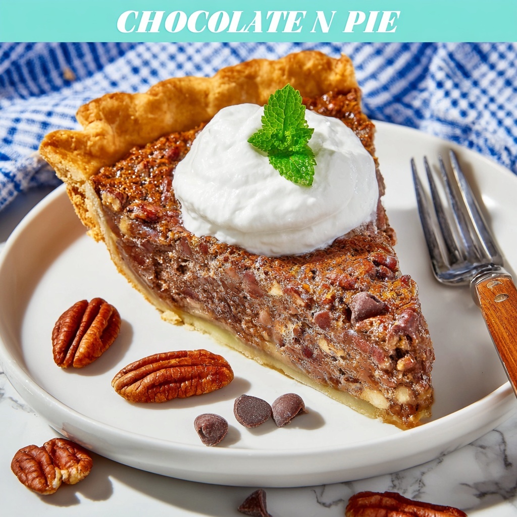 Chocolate Pecan Pie Recipe - Recipe Image