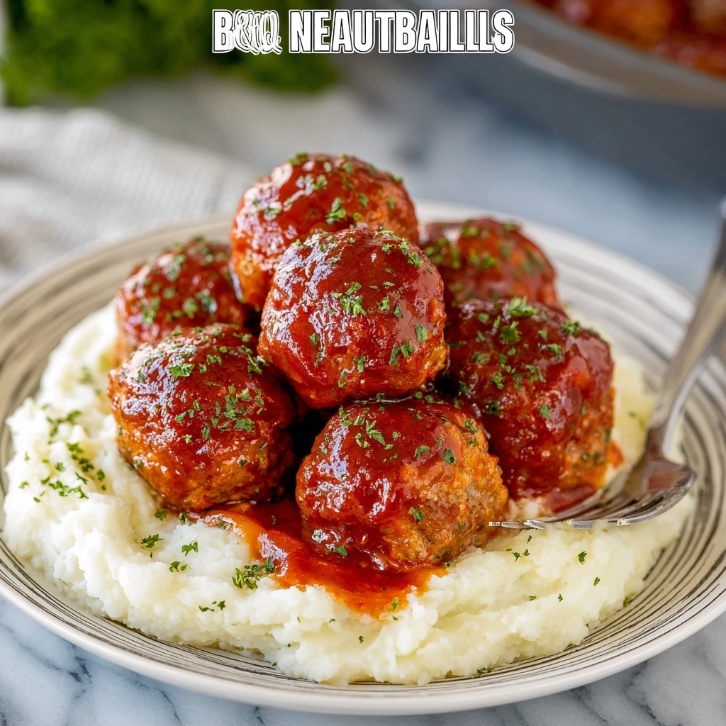 BBQ Meatballs Recipe - Recipe Image