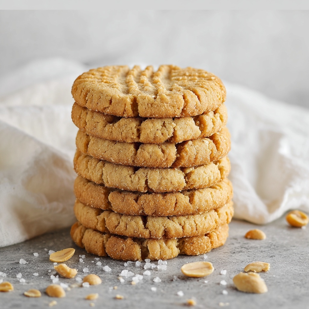 Chewy Peanut Butter Cookies Recipe - Recipe Image