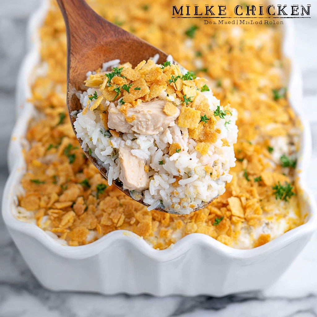 Million Dollar Chicken & Rice Casserole Recipe - Recipe Image