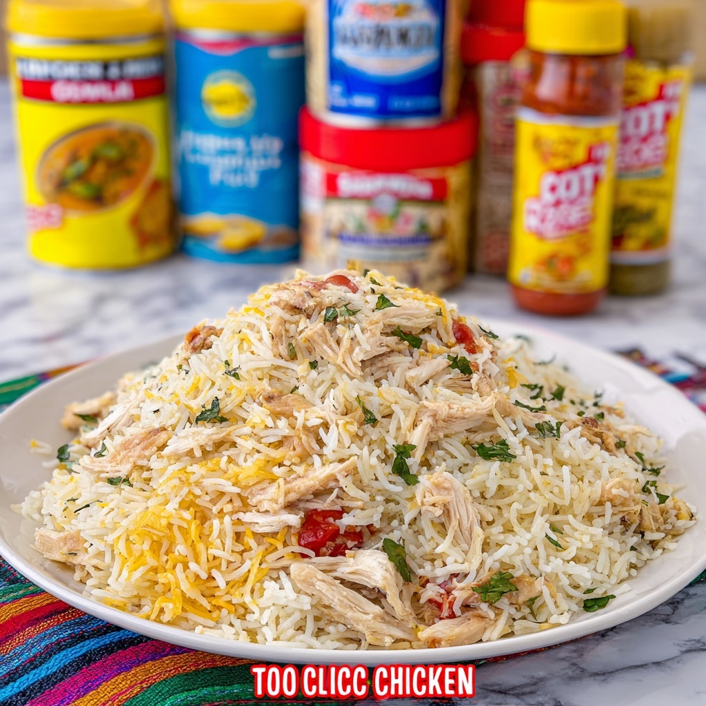 Slow Cooker Taco Chicken and Rice Recipe - Recipe Image