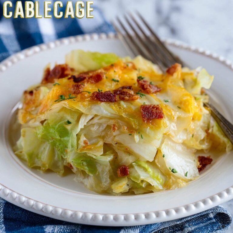Crack Cabbage Casserole Recipe