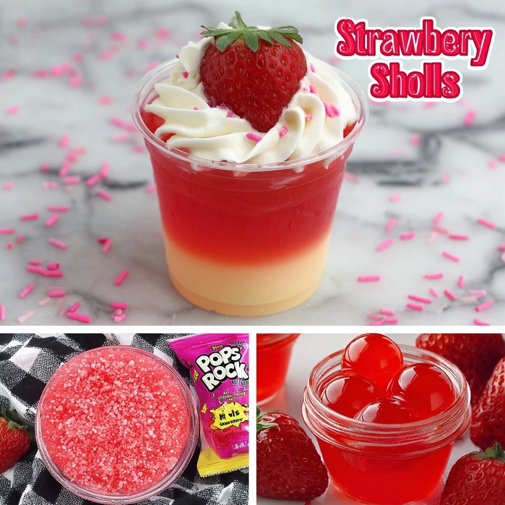 Strawberry Jello Shots - 3 Ways Recipe - Recipe Image
