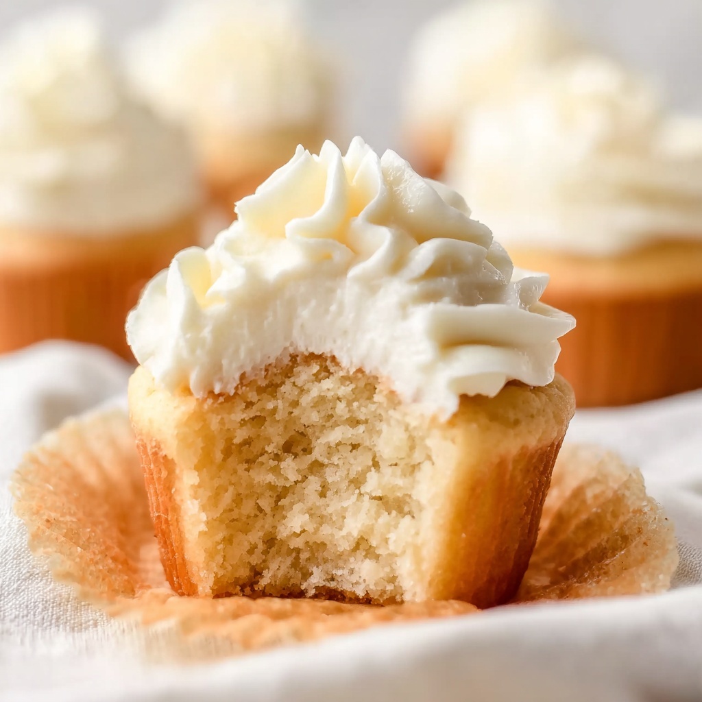 Vanilla Cupcakes with Buttercream Frosting Recipe - Recipe Image