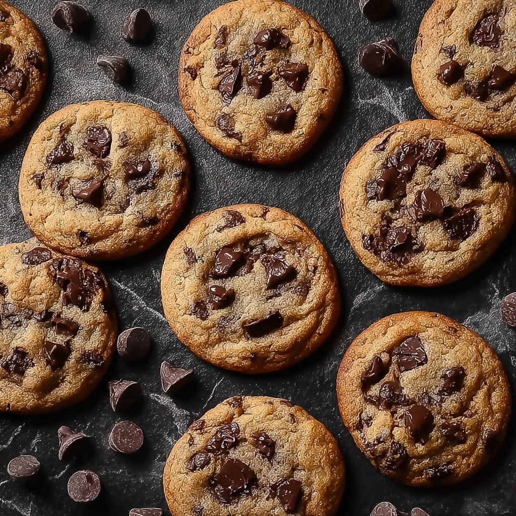 Espresso Chocolate Chip Cookies Recipe - Recipe Image