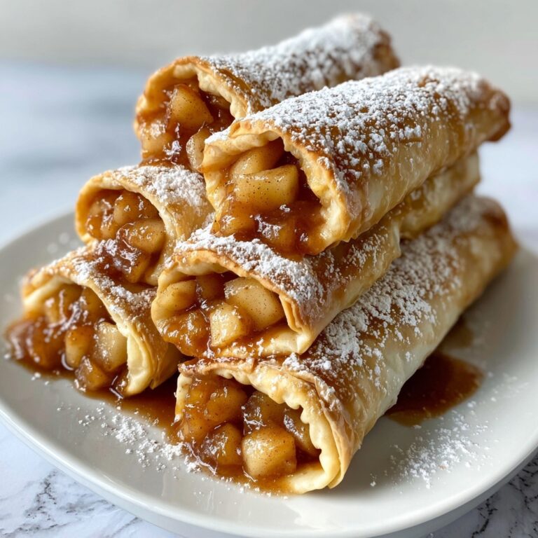Crispy Apple Pie Egg Rolls Recipe