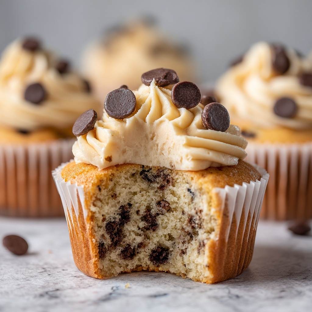 Cookie Dough Cupcakes Recipe - Recipe Image