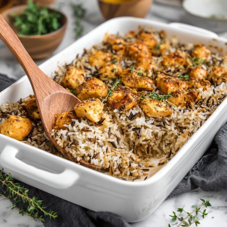 Creamy Chicken Wild Rice Casserole Recipe