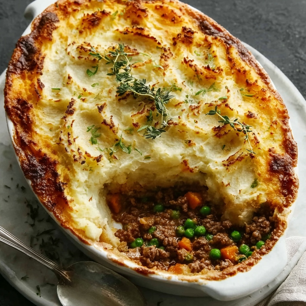 Sweet Potato Lentil Shepherd’s Pie Recipe - Recipe Image