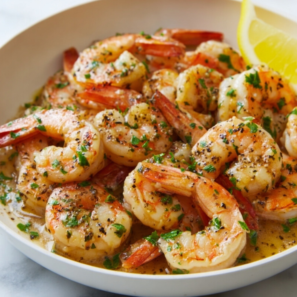 Garlic Butter Shrimp Recipe - Recipe Image