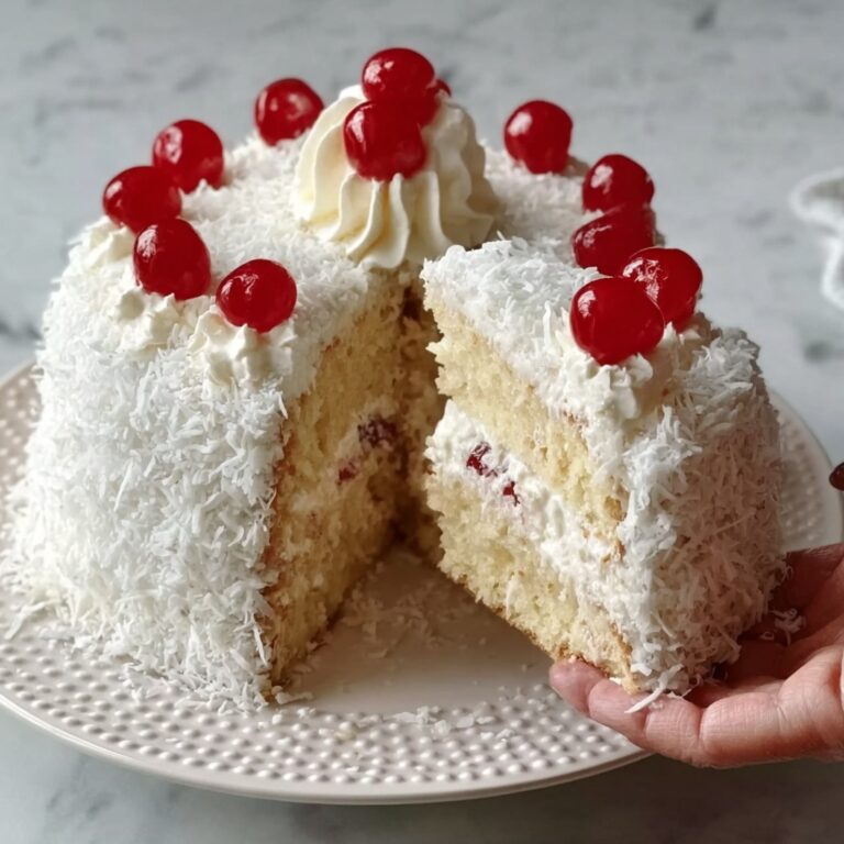 Old-Fashioned Snowball Cake Recipe