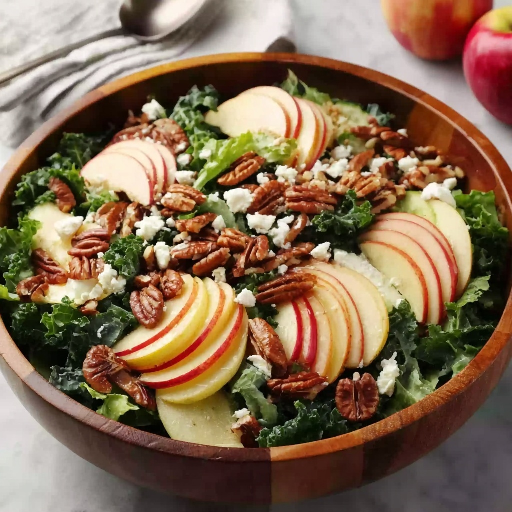 Apple Walnut Salad with Cranberries and Feta Recipe - Recipe Image