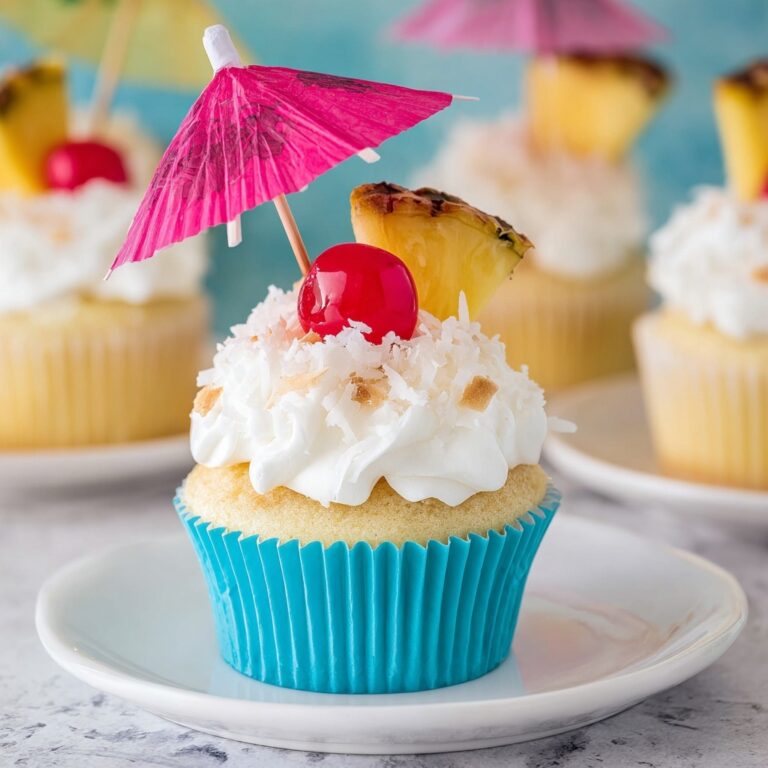 Pina Colada Cupcakes Recipe
