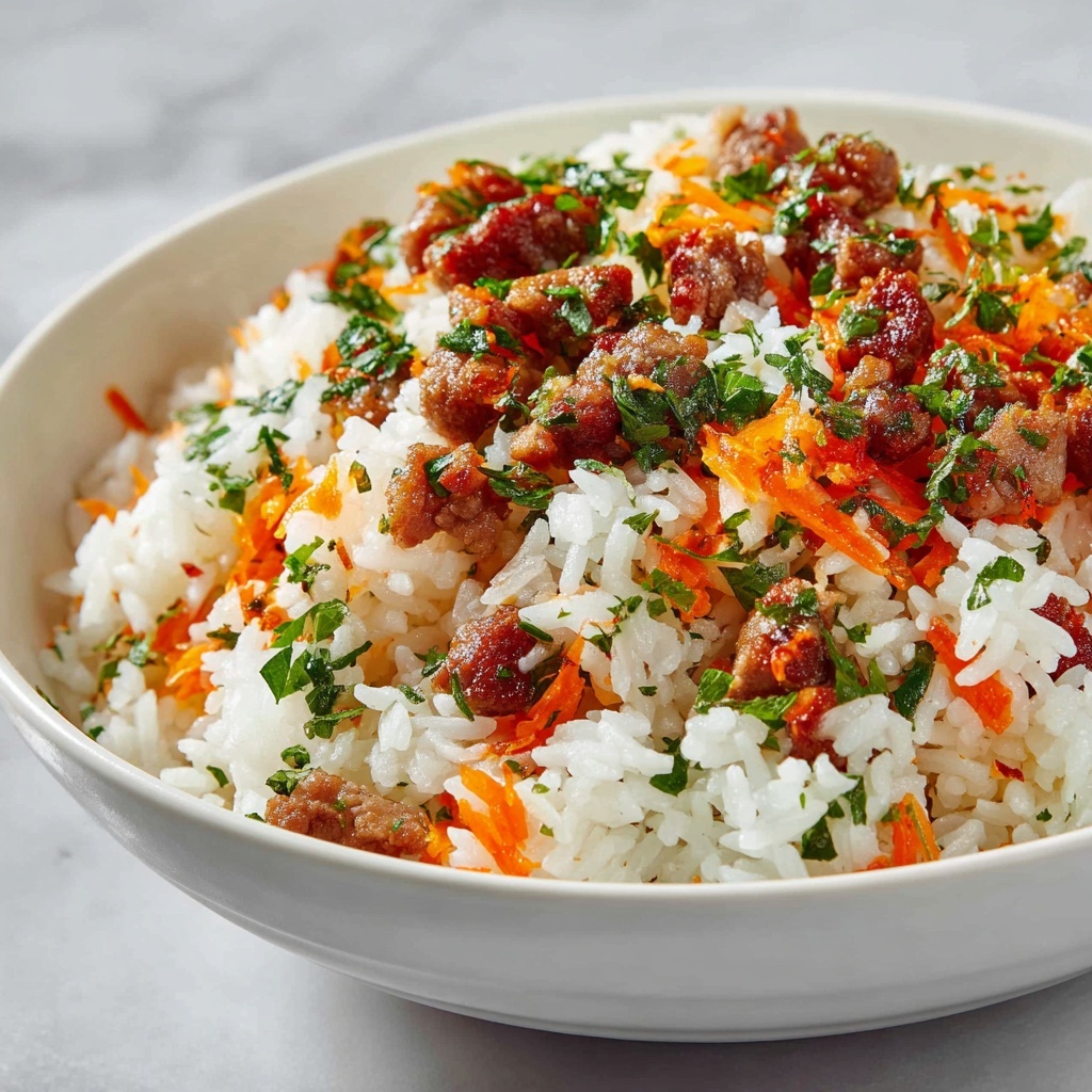 Steak & Queso Rice: A Tex-Mex Fiesta at Home Recipe - Recipe Image