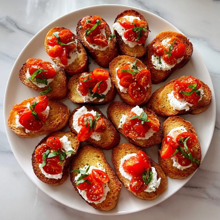 Roasted Tomato and Garlic Bruschetta Bites: An Amazing Ultimate Recipe