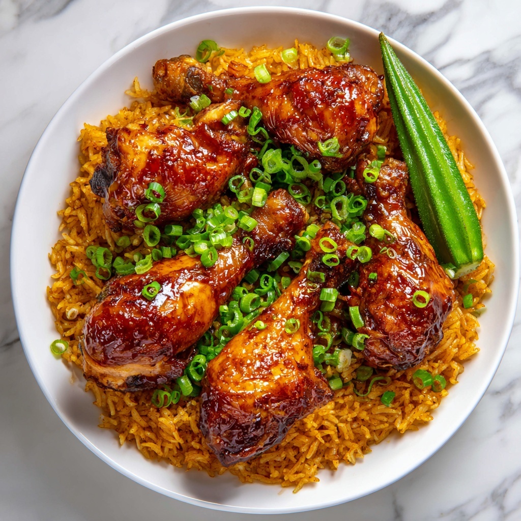 Gochujang-Braised Chicken with Crispy Jasmine Rice Recipe - Recipe Image