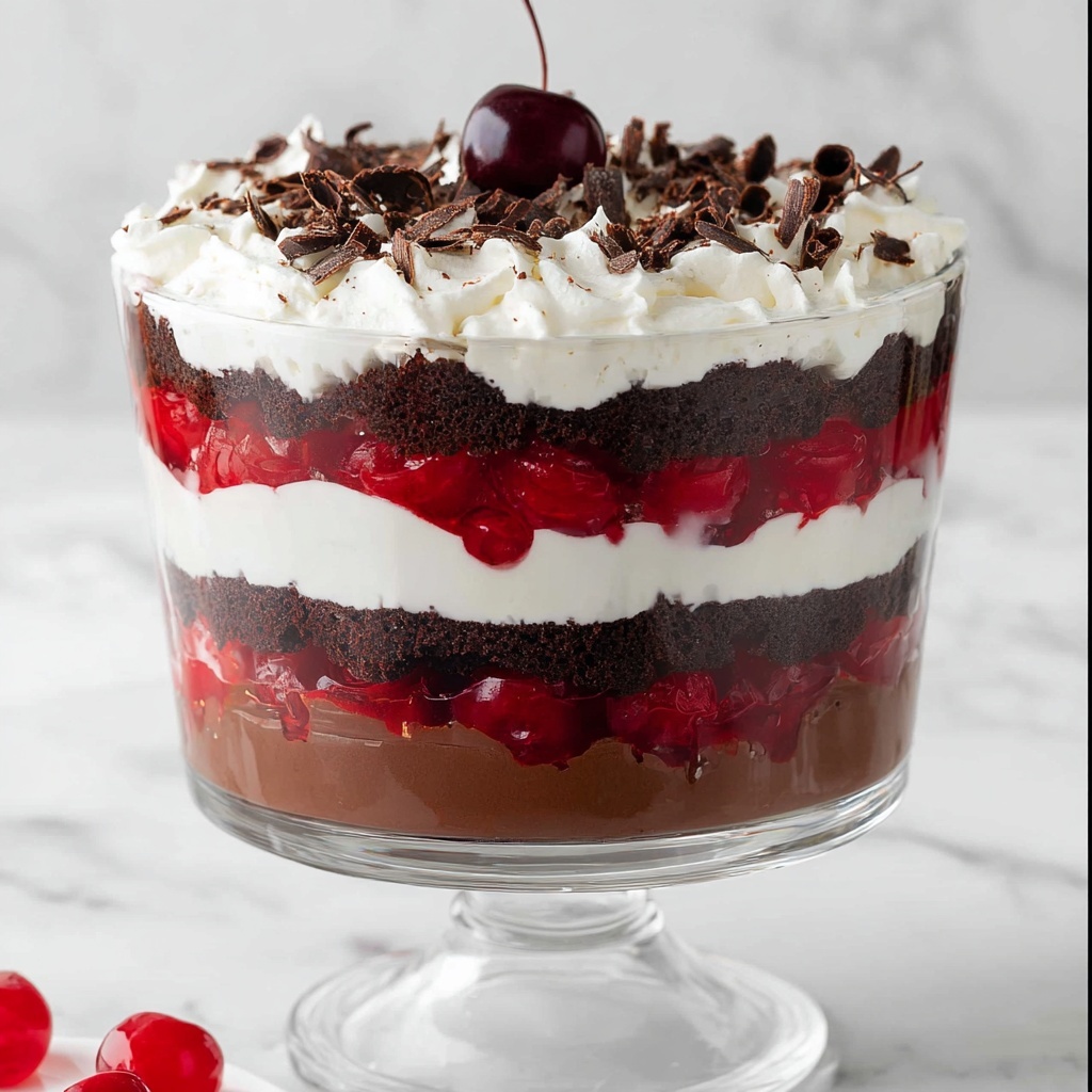 Black Forest Trifle Recipe - Recipe Image