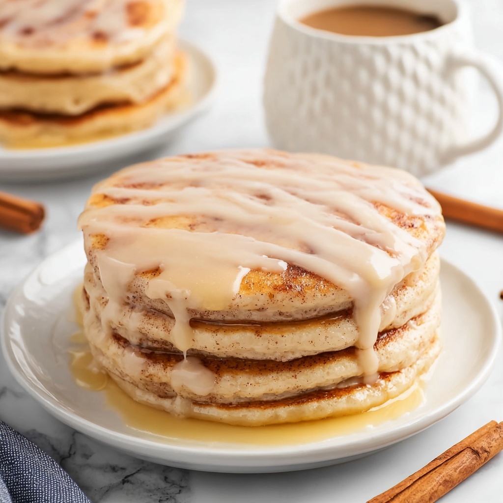 Cinnamon Roll Pancakes Recipe - Recipe Image