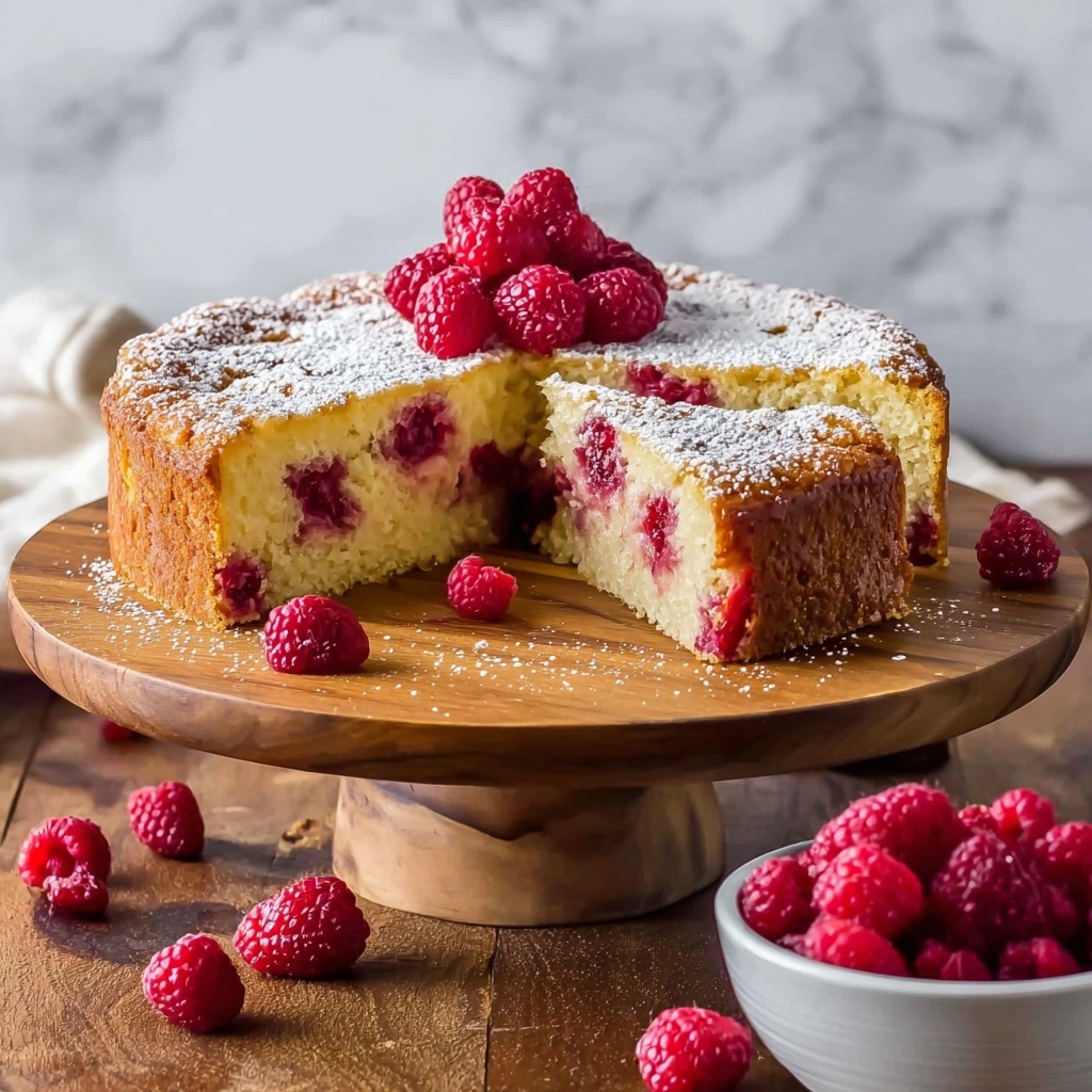 Raspberry Ricotta Breakfast Cake Recipe - Recipe Image