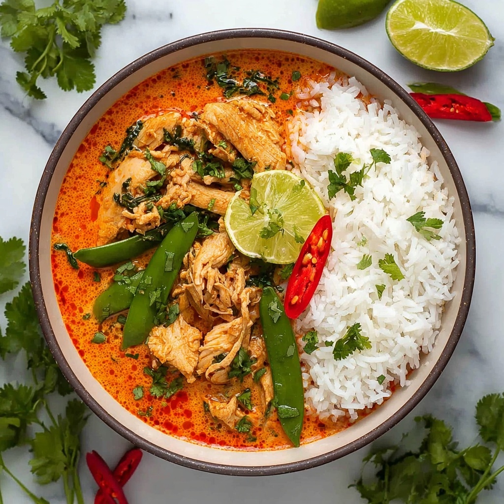 Irresistible Thai Red Curry with Chicken for Easy Weeknight Dinners Recipe - Recipe Image