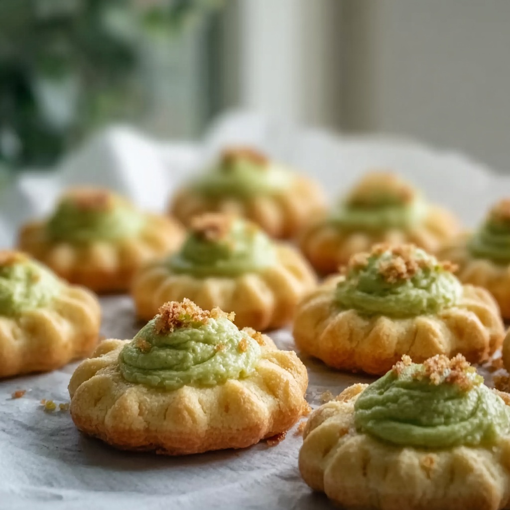 Pistachio Thumbprint Cookies with Raspberry Jam Recipe - Recipe Image