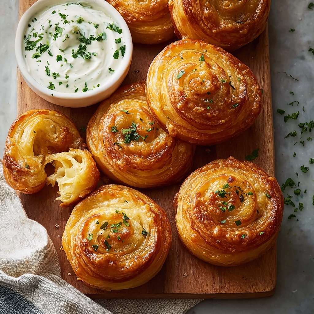 Irresistibly Cheesy Garlic Cruffins for Homemade Bliss Recipe - Recipe Image