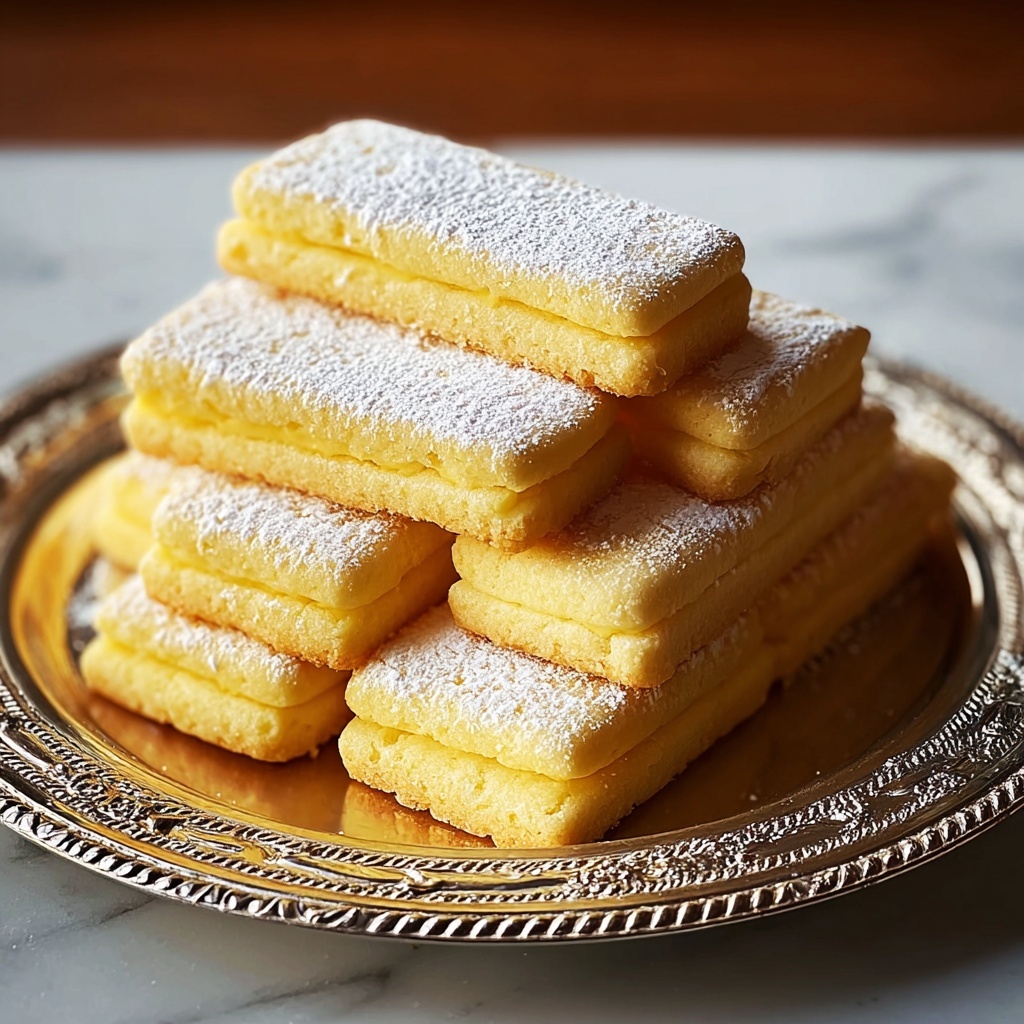 Heavenly Homemade Ladyfingers Recipe for Dessert Lovers Recipe - Recipe Image