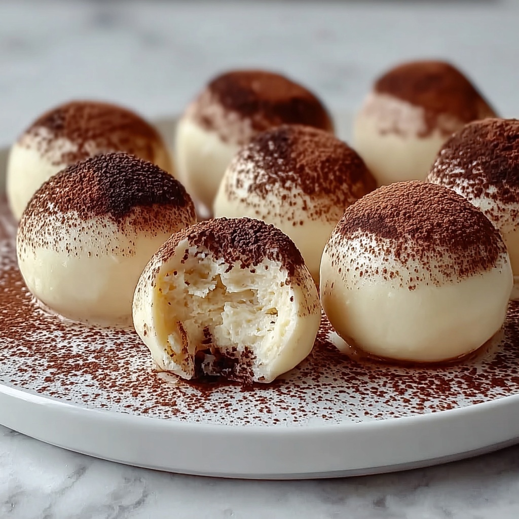 Decadent Tiramisu Truffles: No-Bake Bliss for Coffee Lovers Recipe - Recipe Image