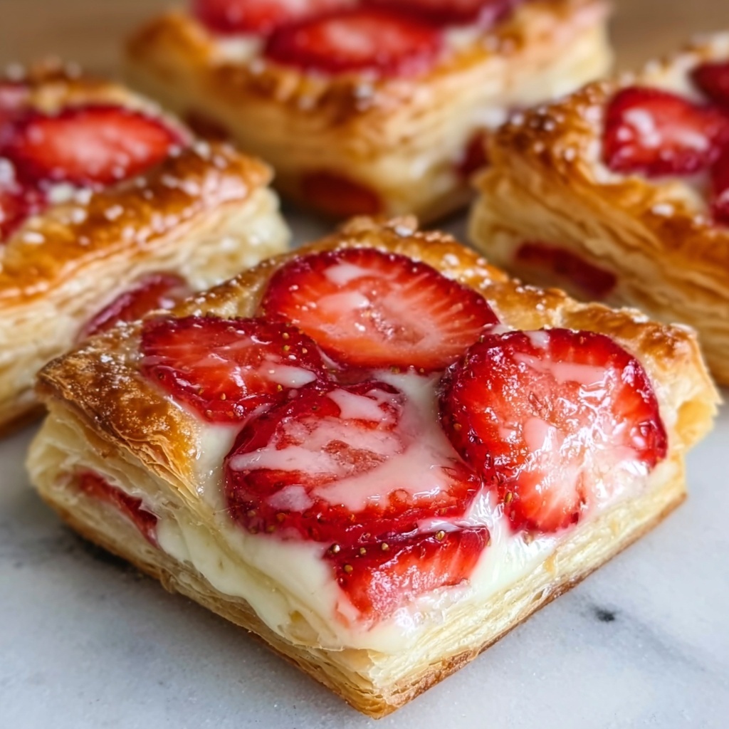 Strawberry Danish Recipe - Recipe Image