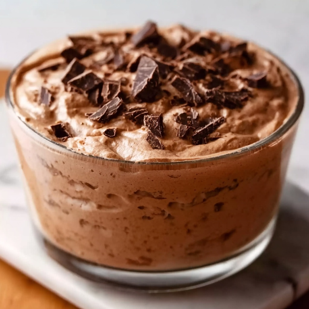 Chocolate Cottage Cheese Mousse Recipe - Recipe Image