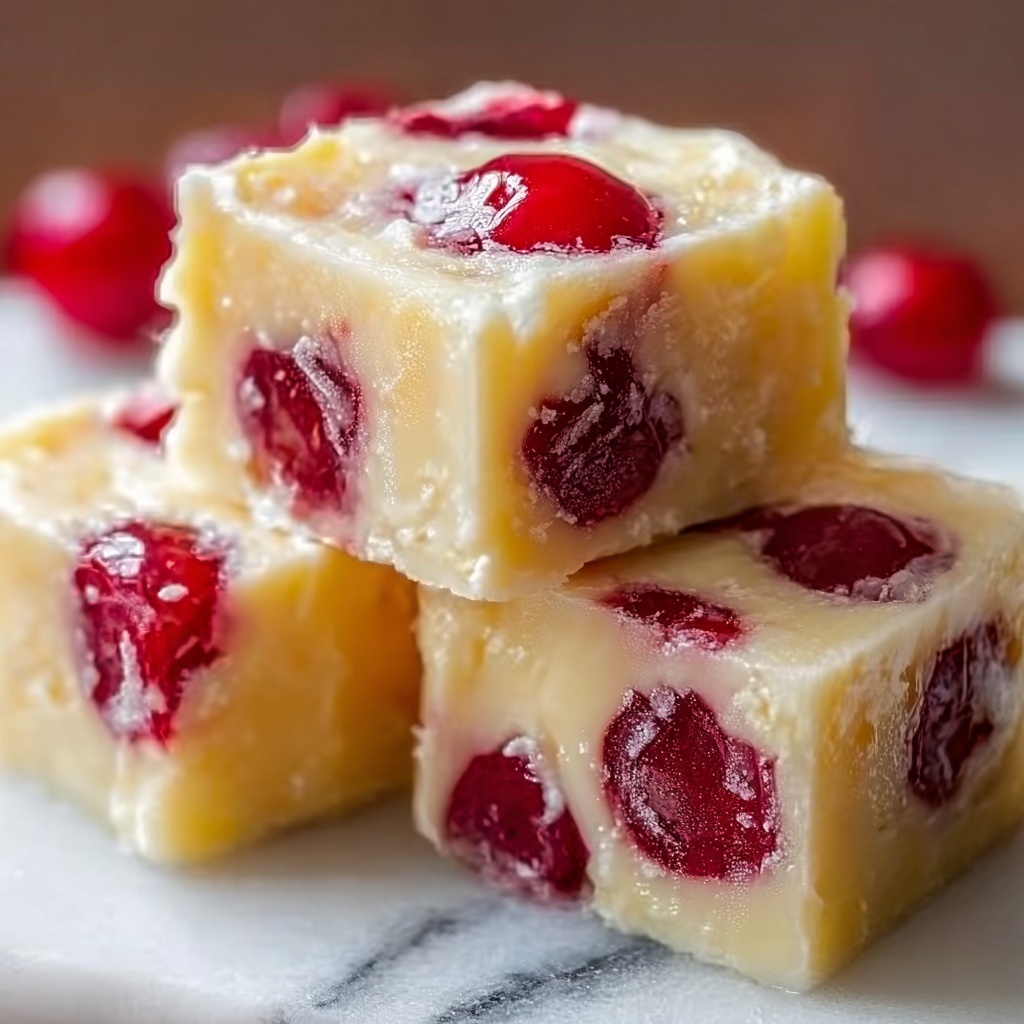 Pineapple Upside Down Cake Fudge Recipe - Recipe Image
