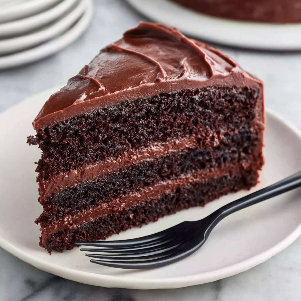 Homemade Chocolate Cake Recipe - Recipe Image