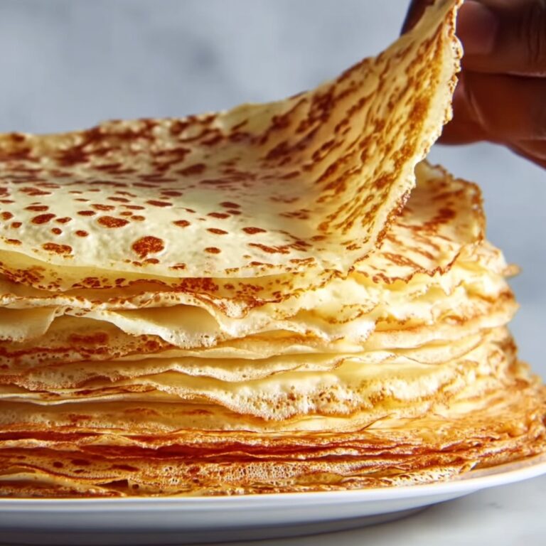 Fluffy French Crepes Made Easy Recipe