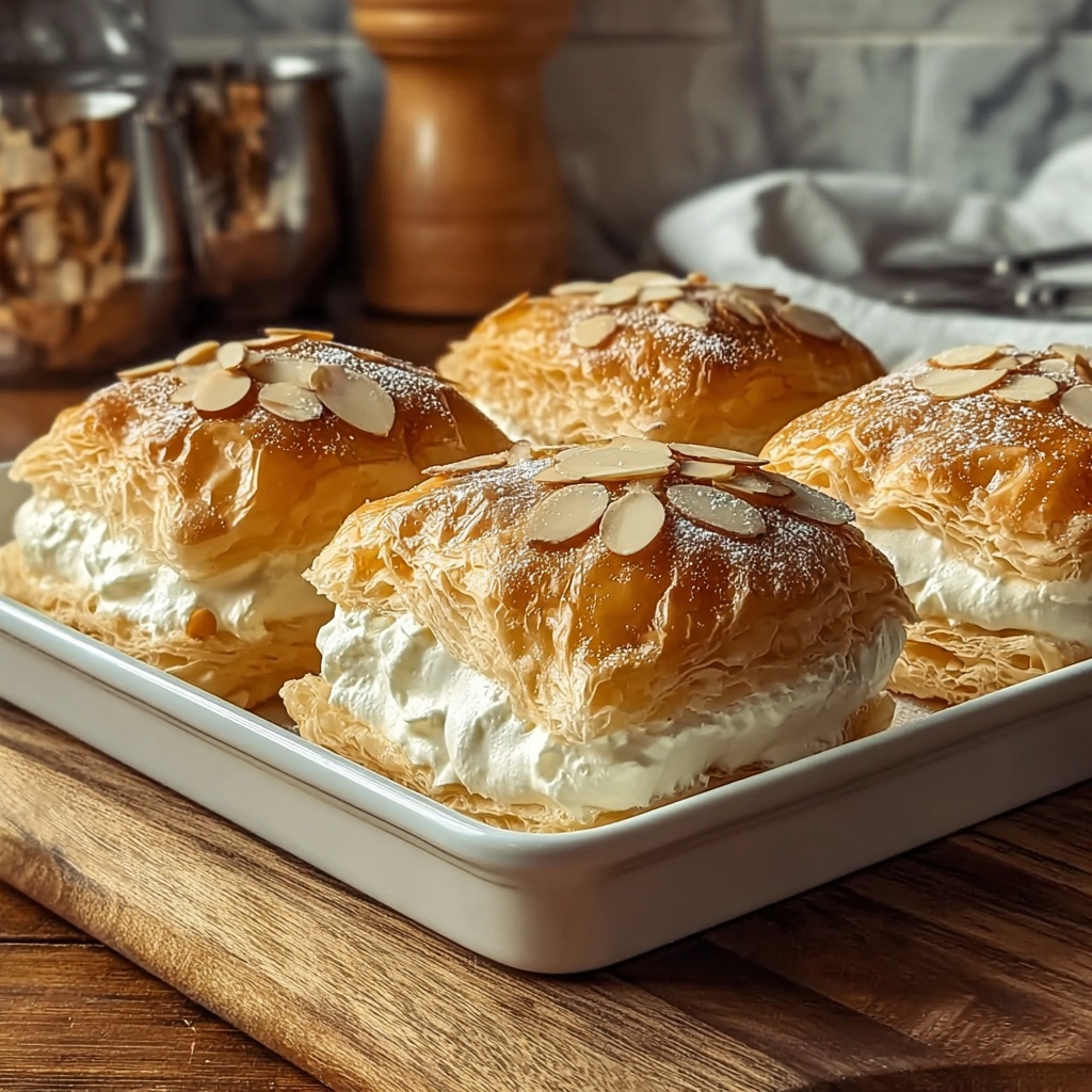 Irresistibly Creamy Ricotta Almond Pillows for a Delicious Treat Recipe - Recipe Image