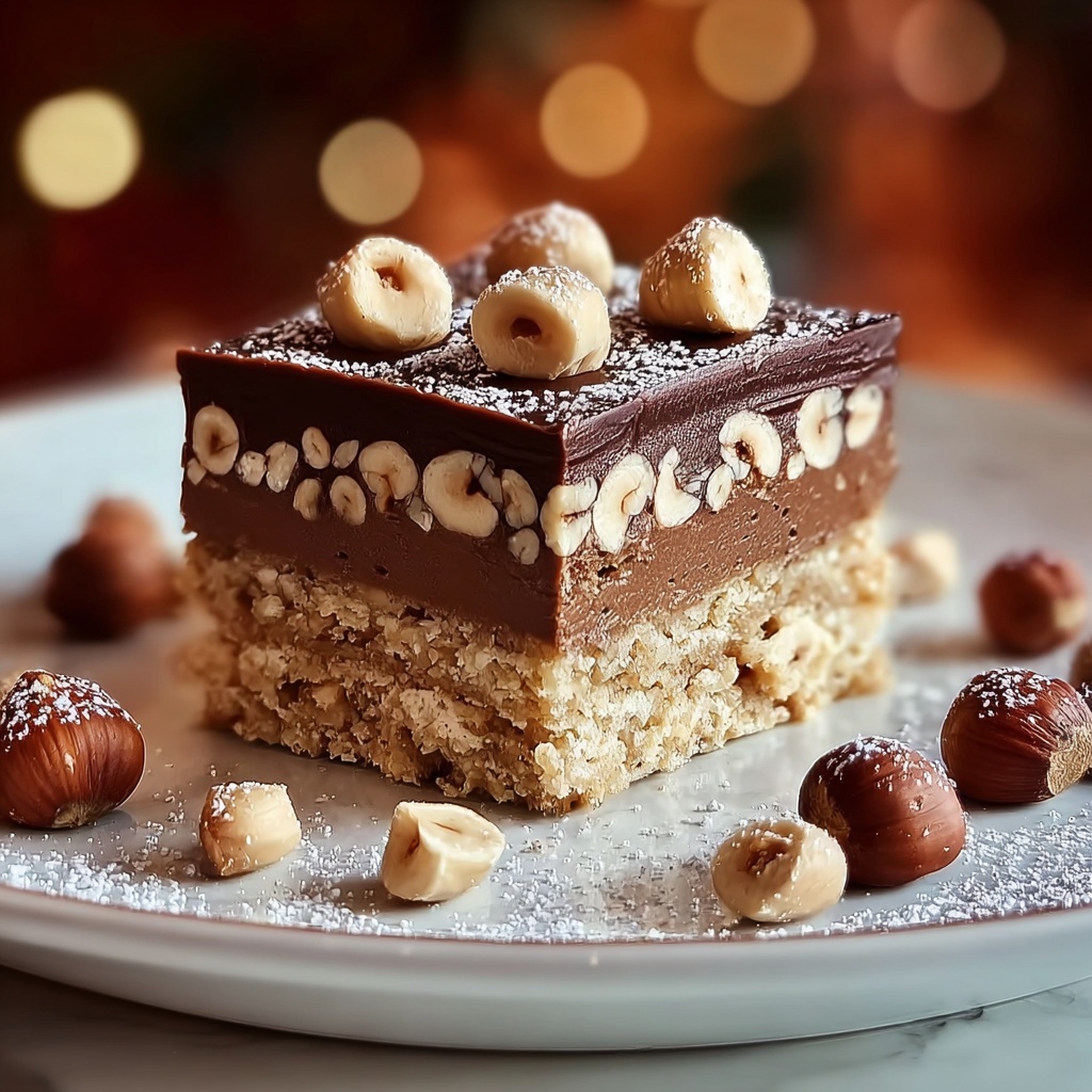 Indulgent Egyptian Hazelnut Cake with Rich Chocolate Frosting Recipe - Recipe Image