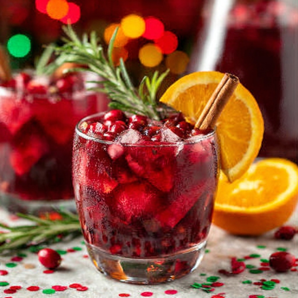 Festive Red Wine Sangria Recipe - Recipe Image