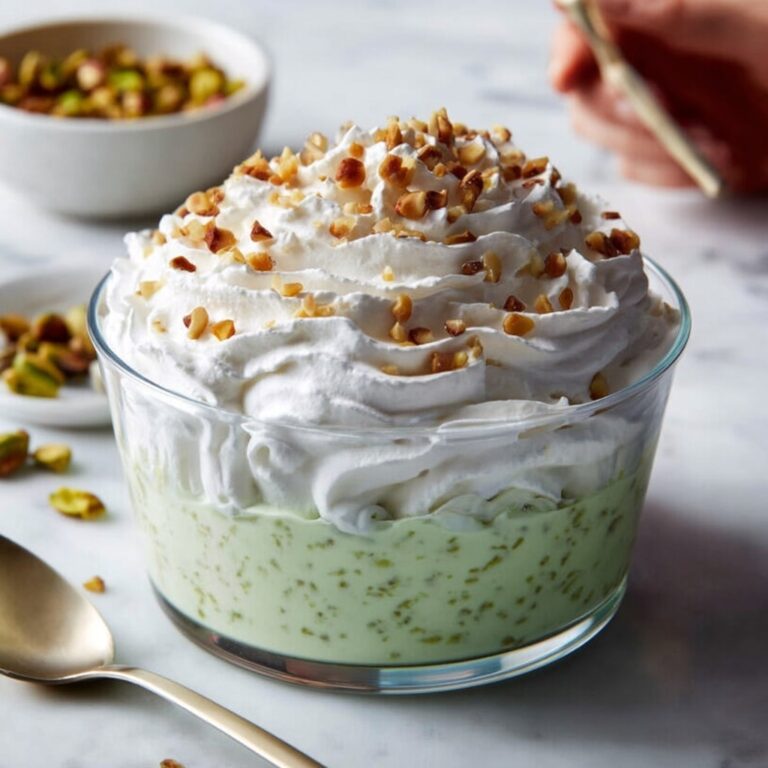 Pistachio Salad with Marshmallows and Pineapple Recipe