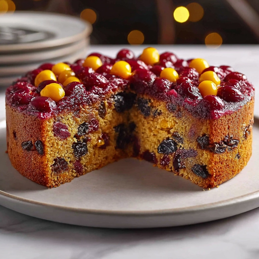 Old-Fashioned German Fruit Cake Recipe - Recipe Image