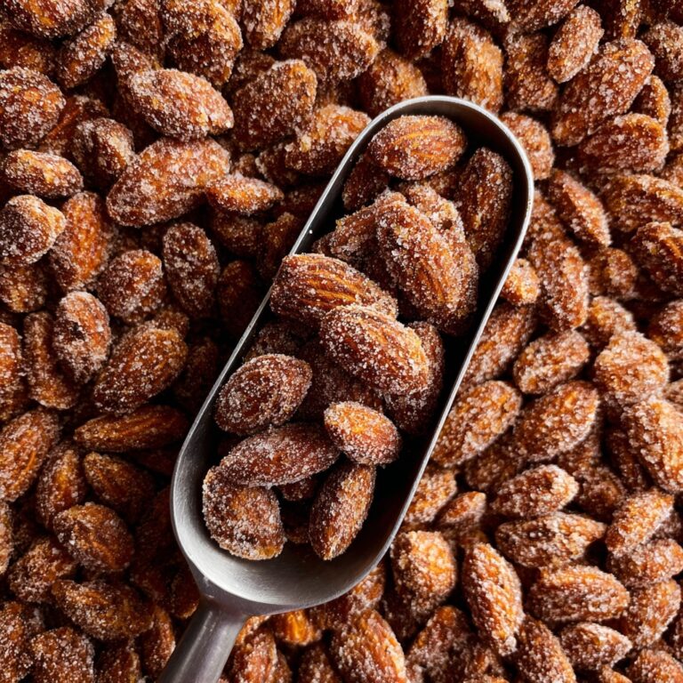Candied Almonds with Cinnamon, Cacao, and Vanilla Recipe