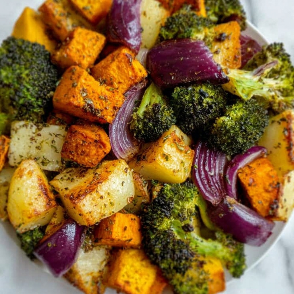 Oven Roasted Vegetable Medley with Parmesan Recipe - Recipe Image