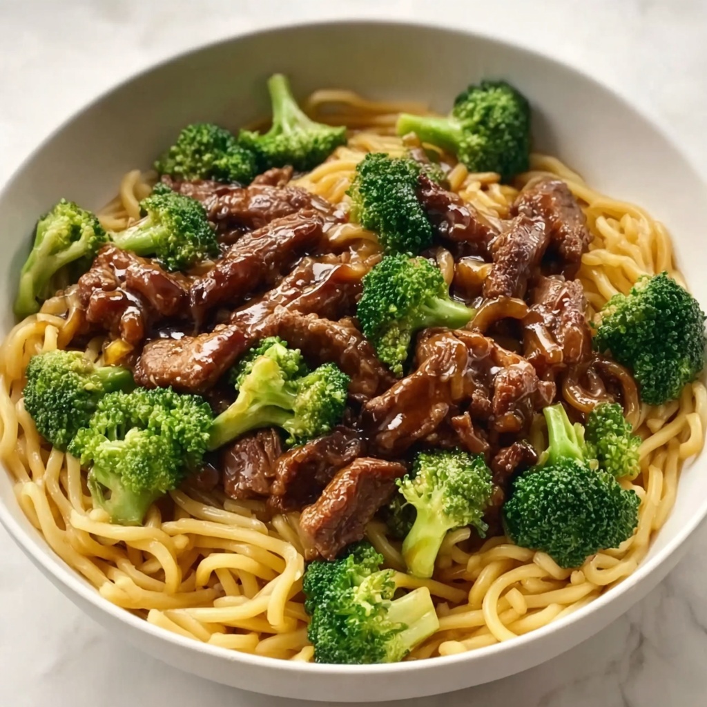 Beef and Broccoli Lo Mein Recipe - Recipe Image