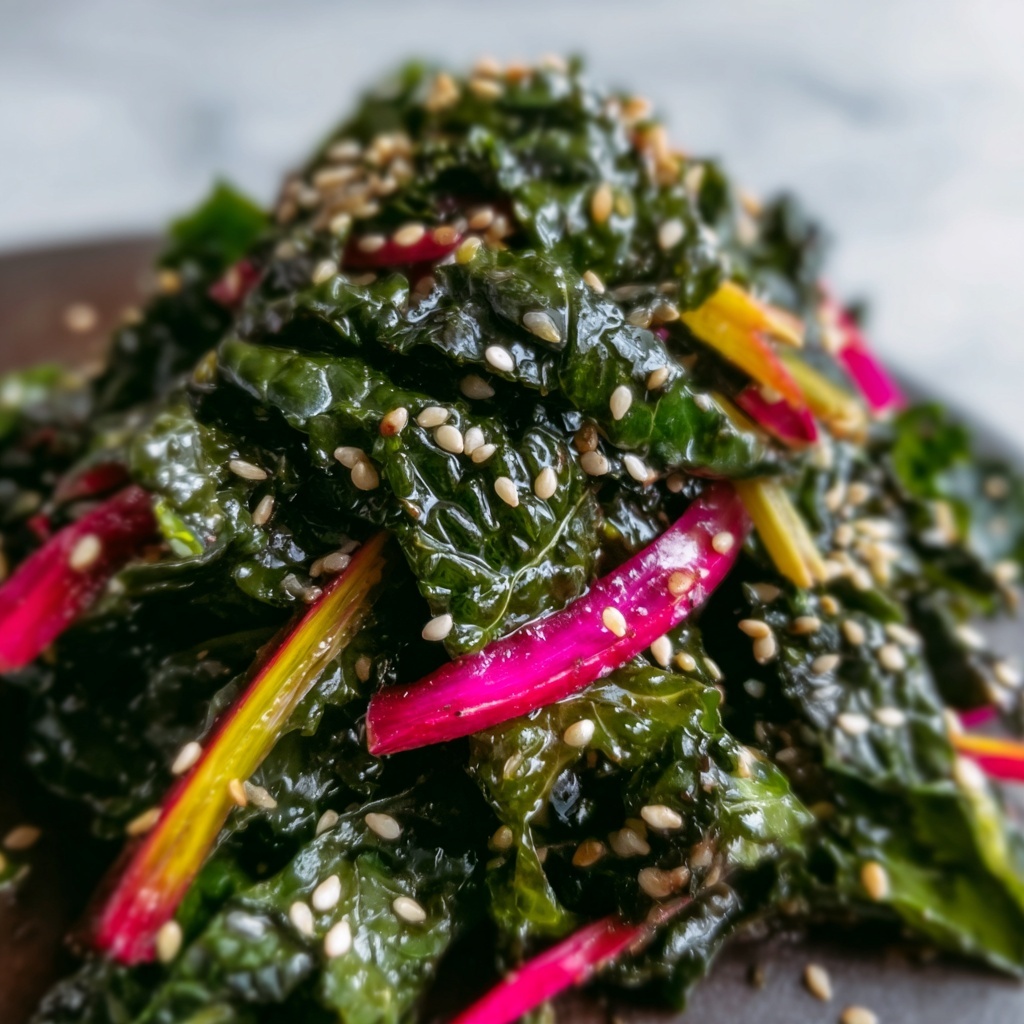 Sesame Sautéed Swiss Chard Recipe - Recipe Image