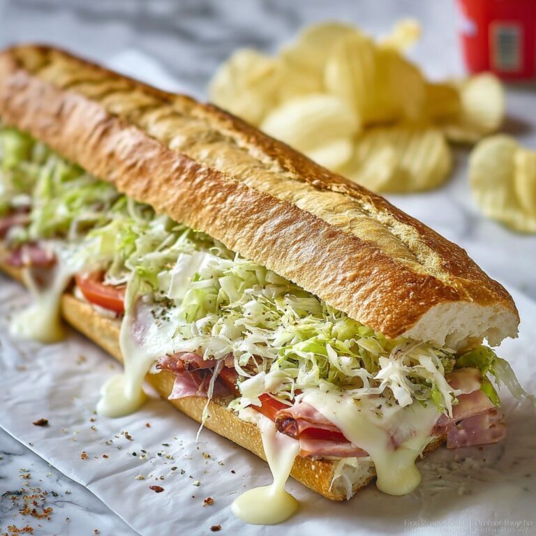 Baked Italian Grinder Sandwiches Recipe
