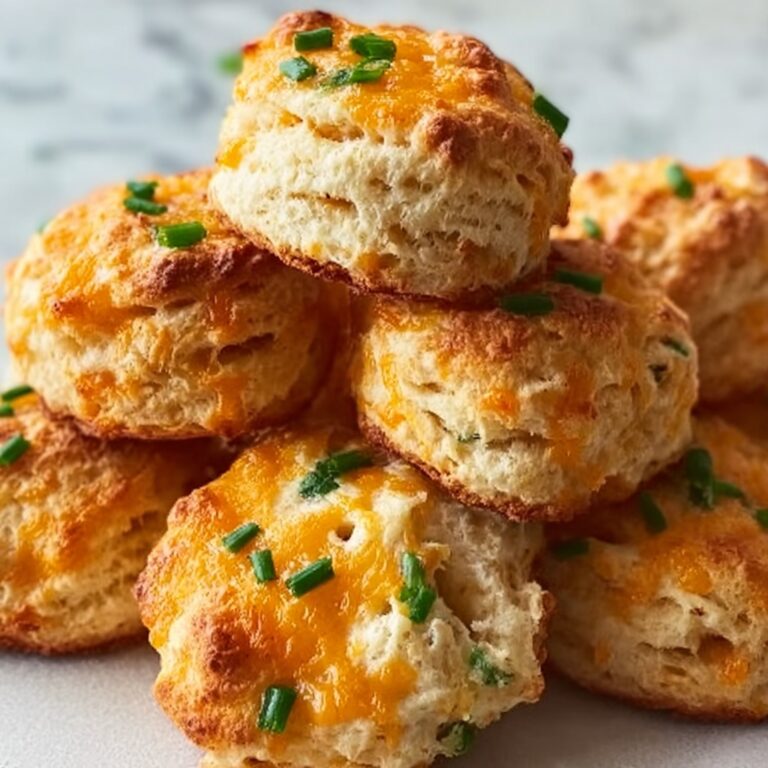 Cheddar Scallion Drop Biscuits Recipe