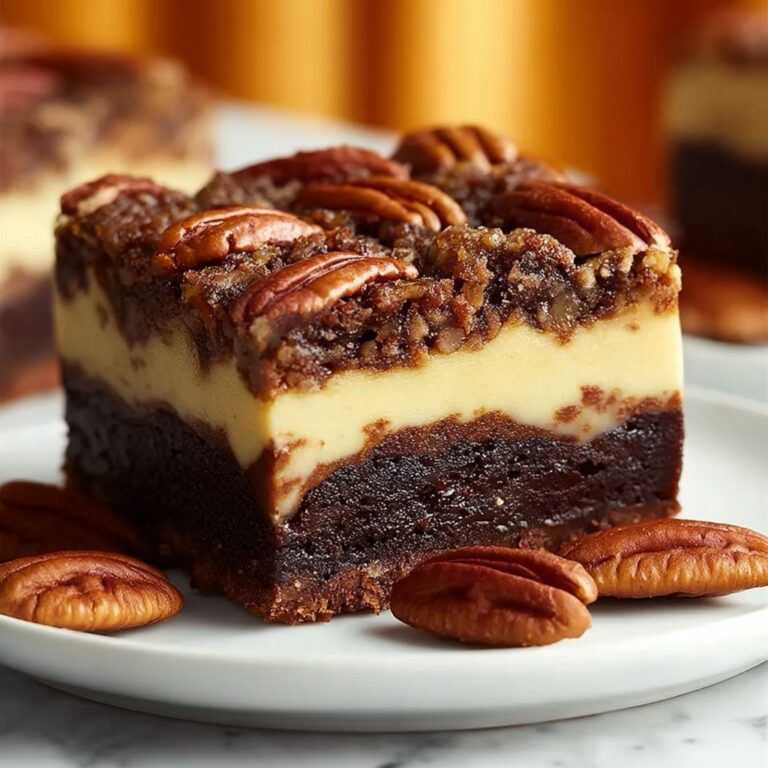Chocolate Pecan Ooey Gooey Butter Bars Recipe