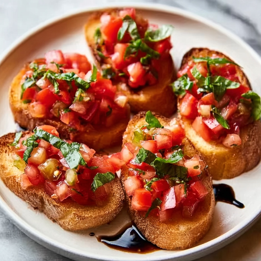 Easy Bruschetta Recipe - Recipe Image